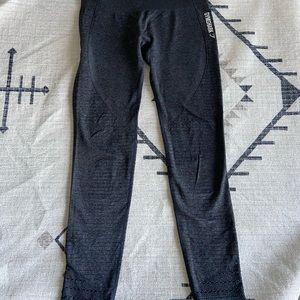 Gymshark dark grey seamless leggings